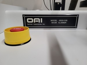 Thumbnail image of Optical Associates OAI Model J500/VIS Mask Aligner Lab