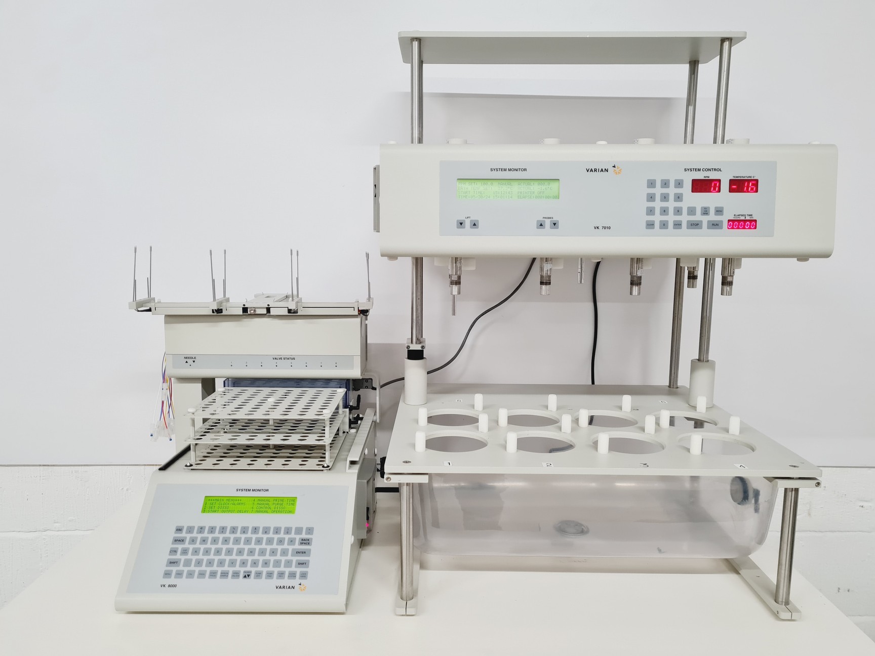 Image of Varian VK 7010 Dissolution System & Varian VK 8000 Dissolution Sampling Station