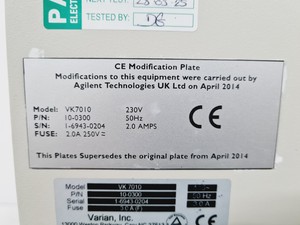 Thumbnail image of Varian VK 7010 Dissolution System & Varian VK 8000 Dissolution Sampling Station