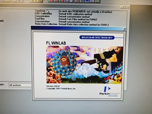 Thumbnail image of Perkin Elmer Luminescence Spectrometer LS 50 B System w/ Software Lab
