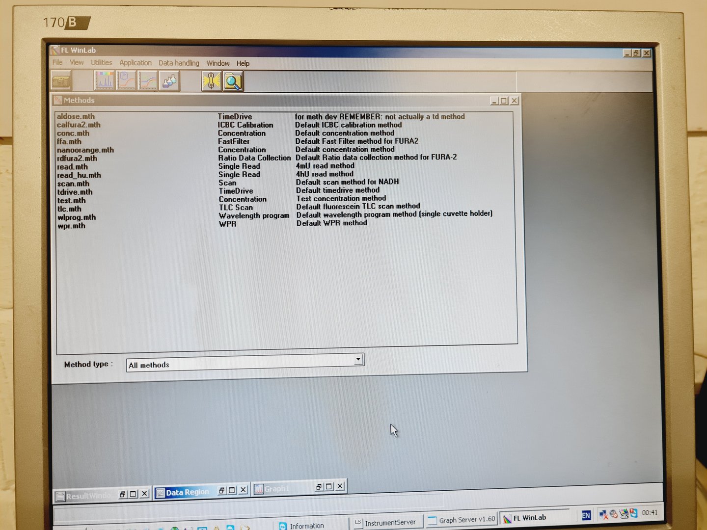 Image of Perkin Elmer Luminescence Spectrometer LS 50 B System w/ Software Lab