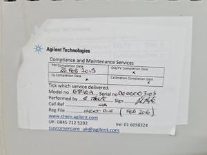 Thumbnail image of Hewlett Packard 6890 Series Gas Chromatography System Lab