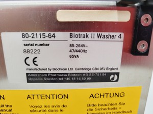 Thumbnail image of Amersham Pharmacia Biotrak ll Plate Washer 4 Lab