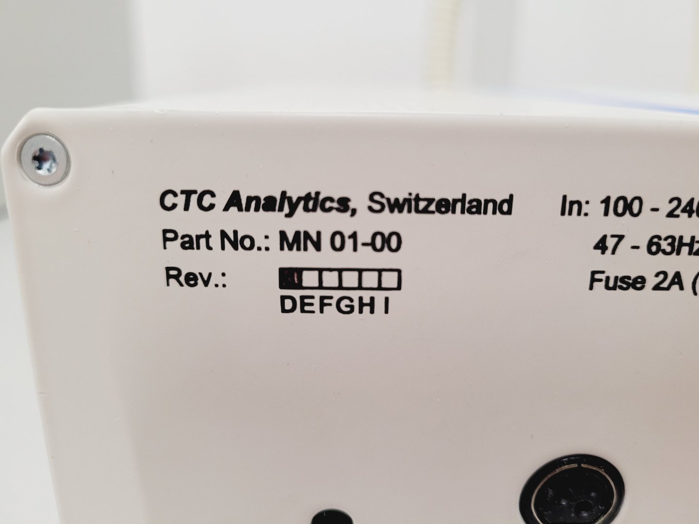 Image of CTC Analytics Leap HTC PAL Autosampler Parts HPLC Chromatography Lab