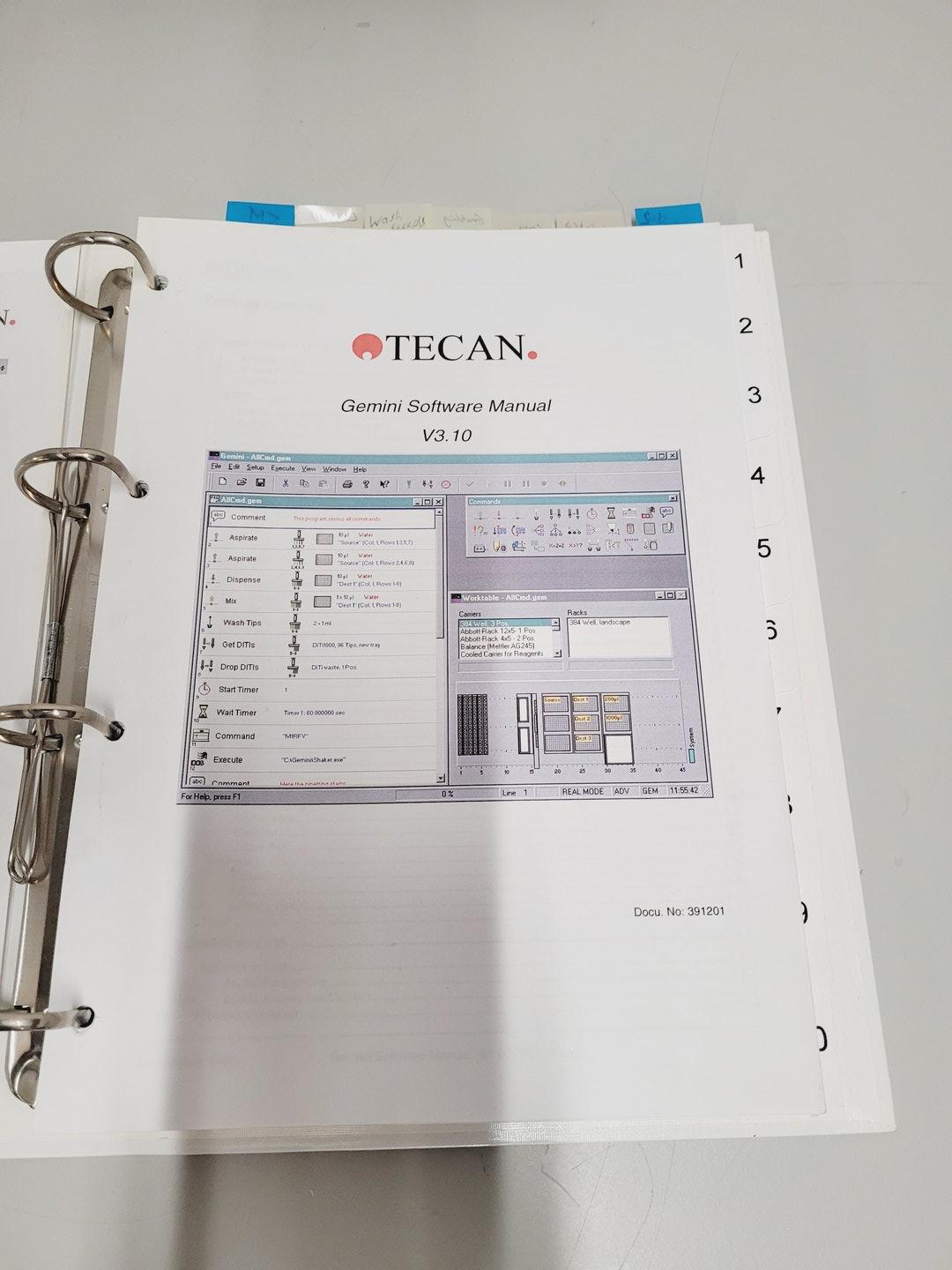 Image of Tecan Genesis RSP 100/4 Genesis Liquid Handling System w/ 2200 x 1000ul Tips Lab