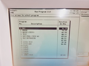 Thumbnail image of Leica TP 1050 Automatic Vacuum Tissue Processor Lab