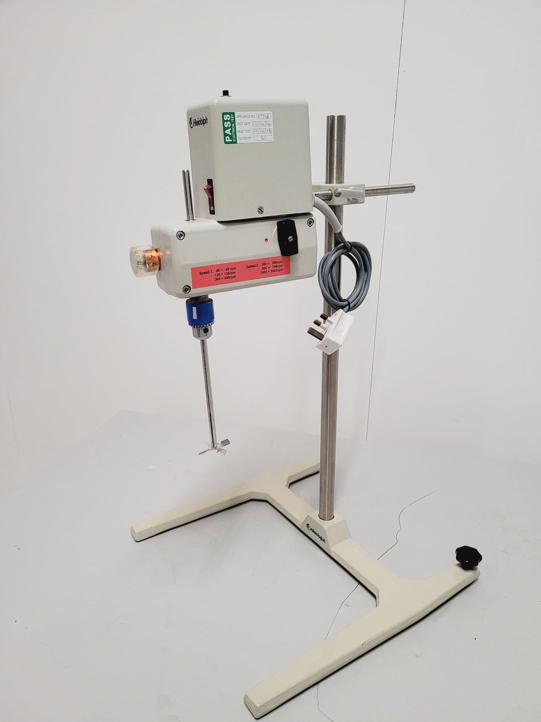 Image of Heidolph RZR 50 Overhead Benchtop Stirrer Lab