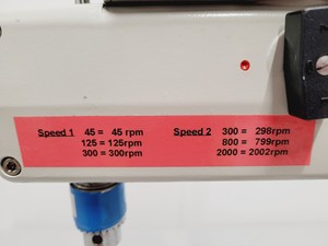 Thumbnail image of Heidolph RZR 50 Overhead Benchtop Stirrer Lab