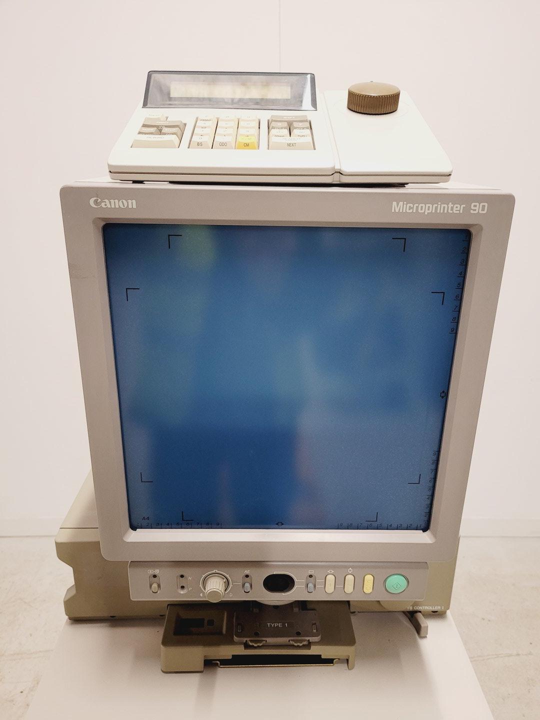 Canon Microprinter 90 Microfiche Microfilm Reader and Printer Lab