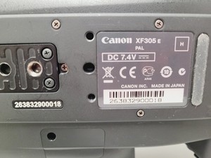 Thumbnail image of Canon XF305 HD Video Camera with Charger w/ Power Adapter