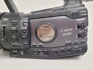 Thumbnail image of Canon XF305 HD Video Camera with Charger - Power Adapter