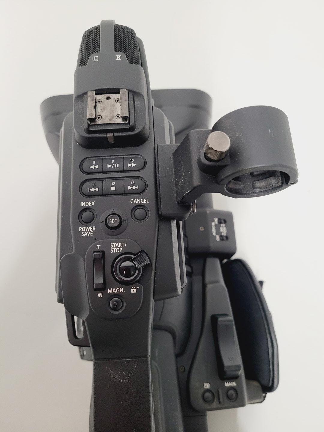 Image of Canon Model XF305 HD Video Camera Camcorder with Charger - Power Adapter