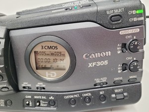 Thumbnail image of Canon XF305 HD PAL Video Camcorder with Charger and Power Adapter