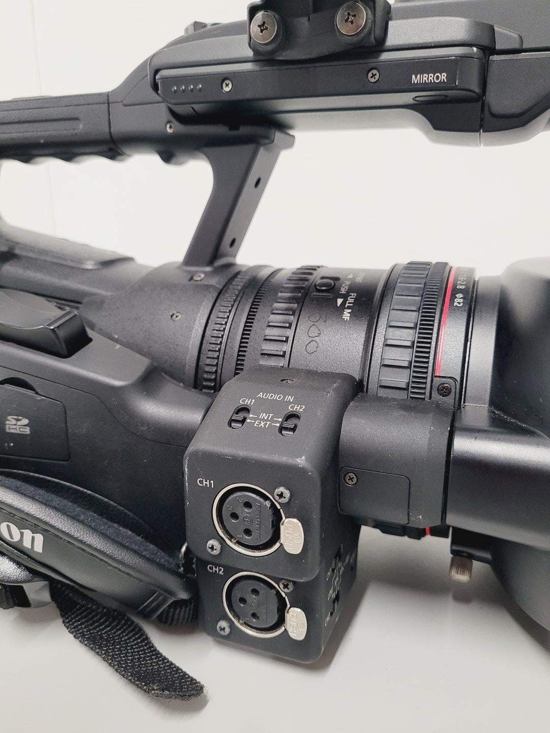 Image of Canon Model XF305 HD Video Camera 1 x Battery, Remote Control and Charger