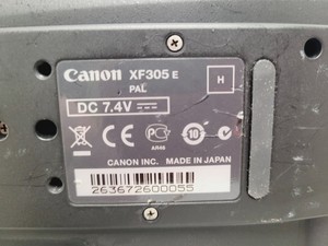 Thumbnail image of Canon Model XF305 HD PAL Video Camera Camcorder w/ Charger / Power Adapter