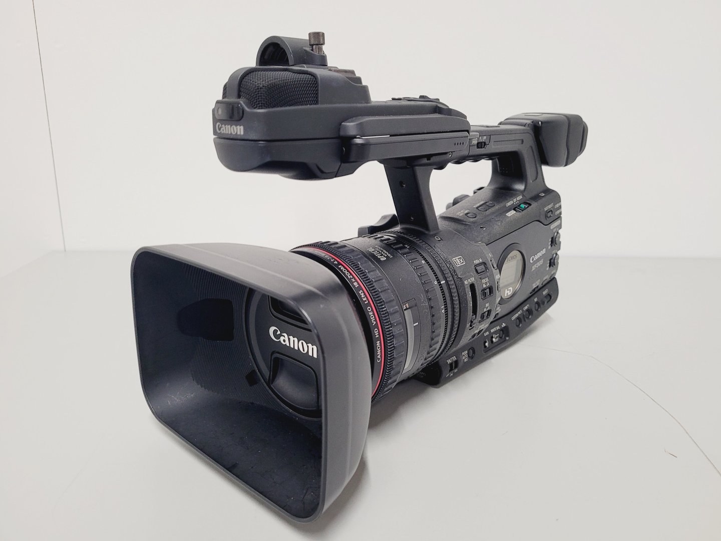 Image of Canon XF305 HD PAL Video Camera Camcorder and Charger_Power Adapter