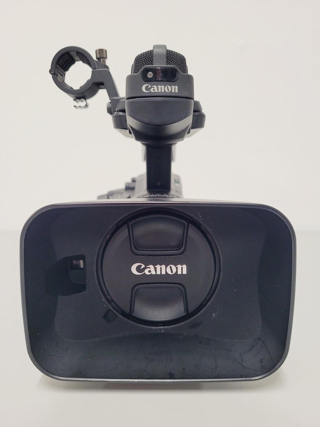 Image of Canon XF305 HD PAL Video Camera Camcorder and Charger_Power Adapter