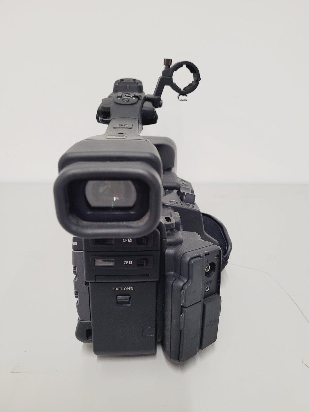 Image of Canon XF305 HD PAL Video Camera Camcorder and Charger_Power Adapter