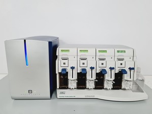 Image of Affymetrix GeneChip Scanner 3000 System with Affymetrix Fluidics Station 450 Lab