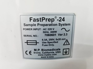 Thumbnail image of MP Biomedical FastPrep - 24 Sample Preparation System  Lab Spares/Repairs