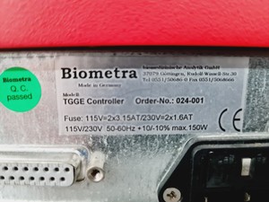 Thumbnail image of Biometra TGGE System with Controller and TGradient Lab