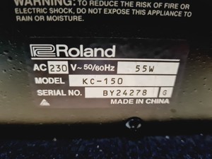 Thumbnail image of 3 x Roland Mixing Keyboard Amplifier, KC-150, KC-350