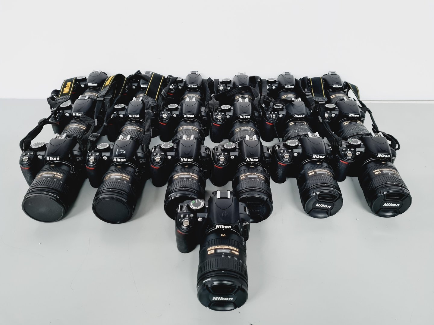 Image of 19 x Nikon D3100 Digital Cameras with AF-S NIKKOR 16-85mm 3.5-5.6G ED
