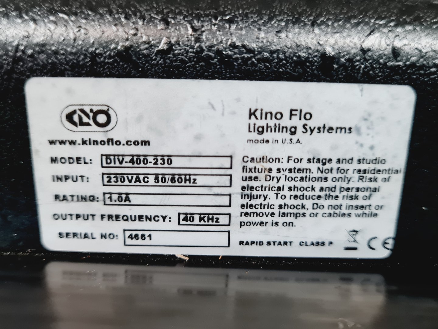 Image of 3 x Kino Flo Diva Lite Model 400 Lighting Systems