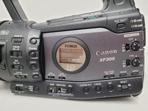 Thumbnail image of Canon XF305 HD PAL Video/Camera Camcorder with Power Adapter Charger