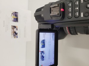 Thumbnail image of Canon XF305 HD PAL Video/Camera Camcorder with Power Adapter Charger