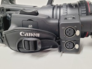 Thumbnail image of Canon XF305 HD PAL Video Camera Wide Angle Lens, PSU Power Adapter 