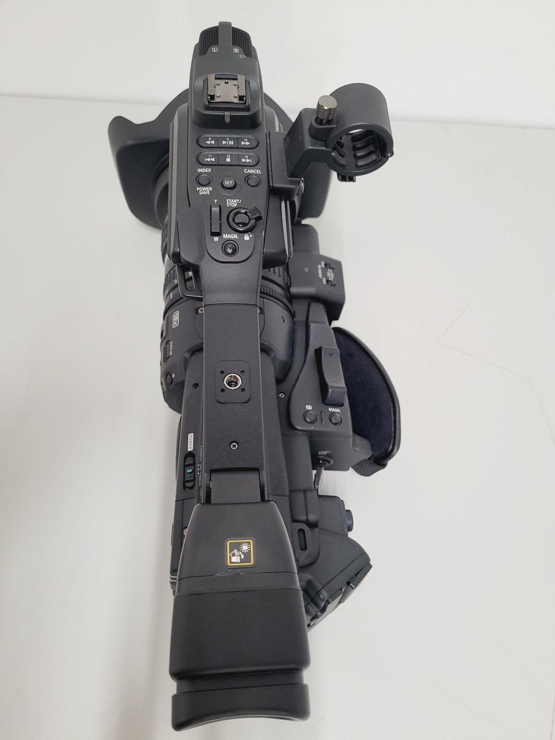 Image of Canon XF305 HD PAL Video Camera Wide Angle Lens, PSU Power Adapter 