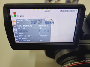 Thumbnail image of Canon XF305 HD PAL Video Camera Wide Angle Lens, PSU Power Adapter 