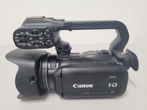 Thumbnail image of Lot of 13 Canon XA10 Compact Full HD Camcorders + Batteries Chargers & Bags