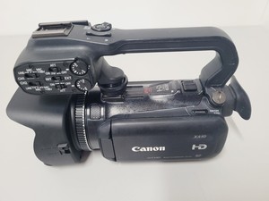 Thumbnail image of Lot of 13 Canon XA10 Compact Full HD Camcorders + Batteries Chargers & Bags