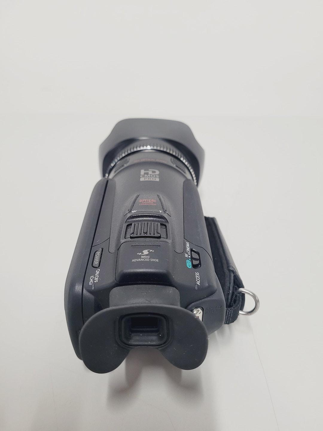 Image of  Lot of 5 Canon Legria HF G25 HD Camcorders + Power Adapter Chargers, Carry Bag
