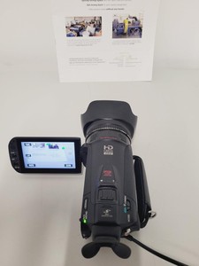 Thumbnail image of  Lot of 5 Canon Legria HF G25 HD Camcorders + Power Adapter Chargers, Carry Bag