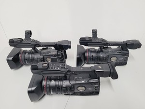 Thumbnail image of Job Lot of AV Equipment 3 x Canon Camcorders 5 x Sony HDV Recorders 4 x Lights