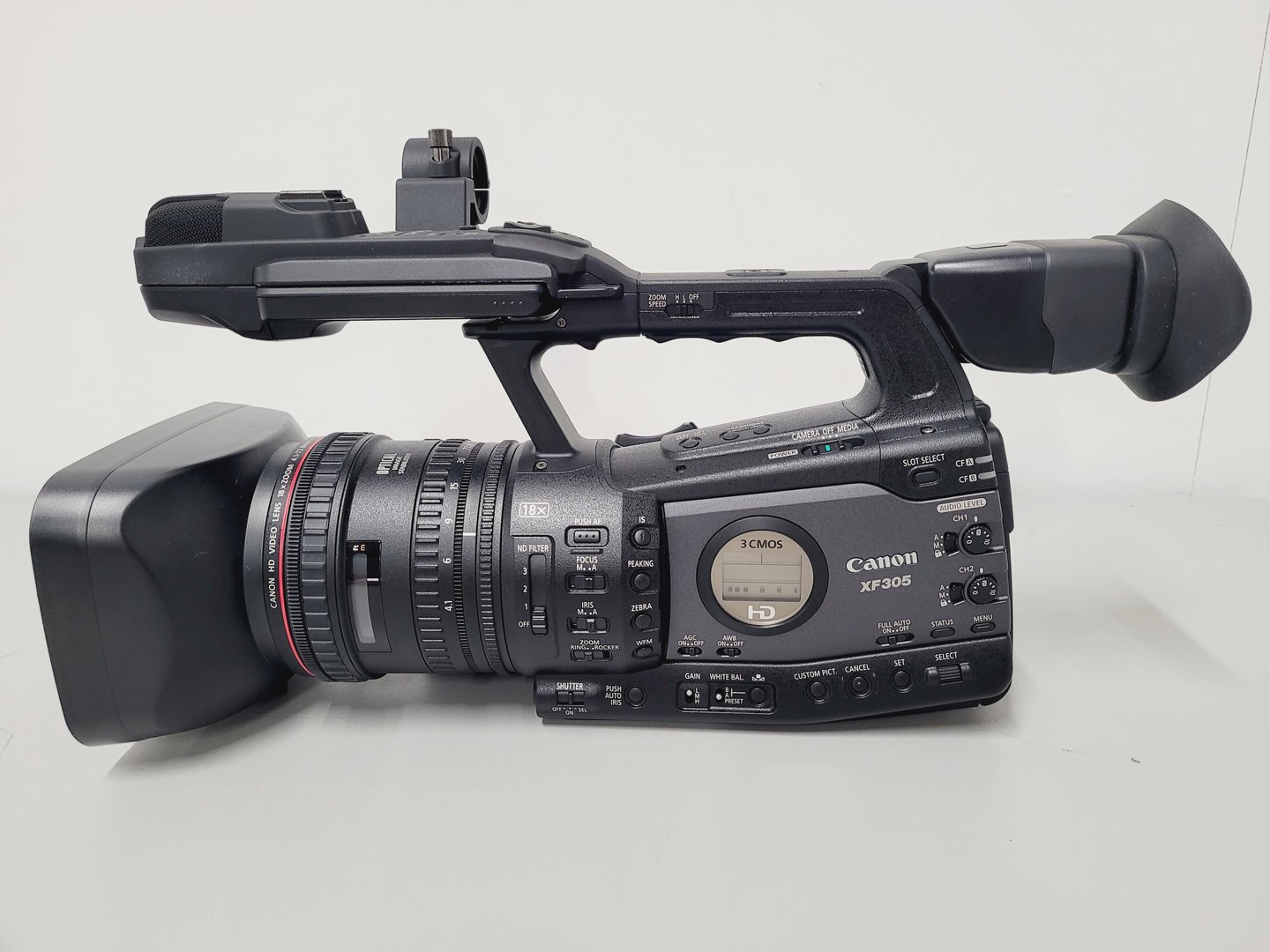 Image of Job Lot of AV Equipment 3 x Canon Camcorders 5 x Sony HDV Recorders 4 x Lights