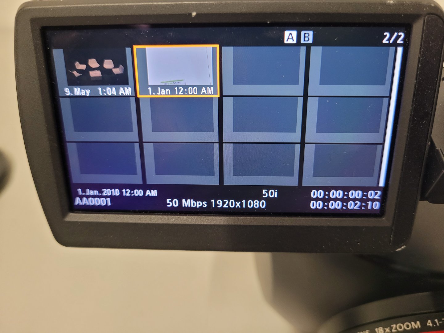 Image of Job Lot of AV Equipment 3 x Canon Camcorders 5 x Sony HDV Recorders 4 x Lights