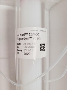 Thumbnail image of GE Healthcare - Fisher Scientific 16/600 Superdex 75pg Preparative SC Column