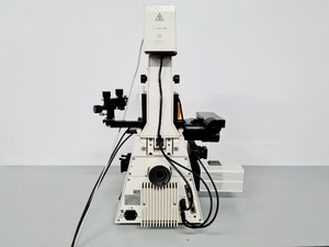 Thumbnail image of Zeiss AxioVert 200M Microscope, Prior CS152V2, CS100; H29XYE, EBQ 100 Lab