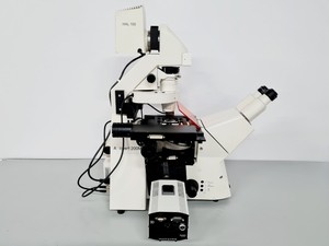 Thumbnail image of Zeiss AxioVert 200M Microscope, Prior CS152V2, CS100; H29XYE, EBQ 100 Lab