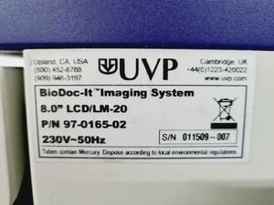 Thumbnail image of UVP BioDoc-it Imaging System  Lab Spares/Repairs.