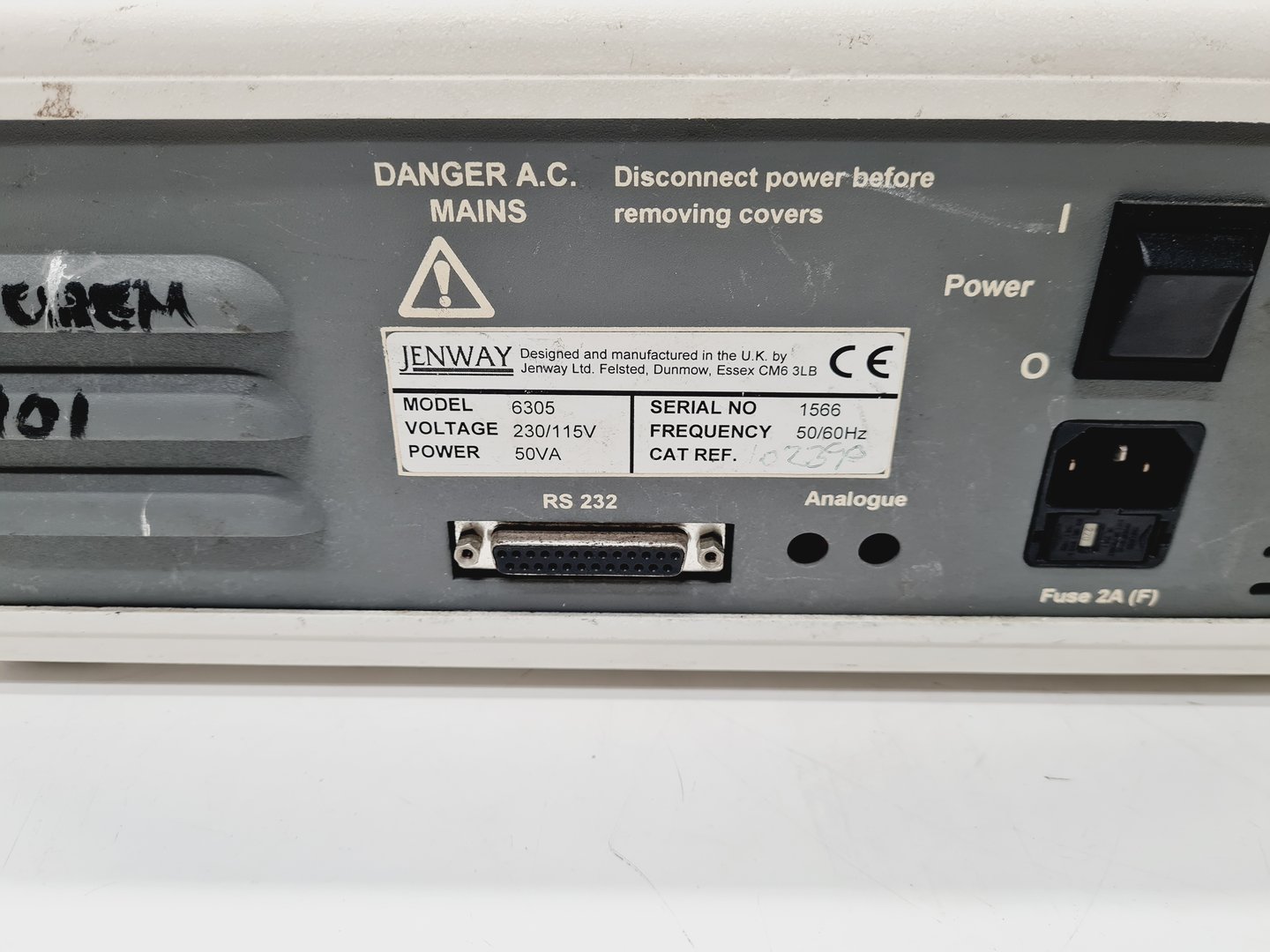 Image of JENWAY 6305 UV/Vis Spectrophotometer Spectrometer Lab