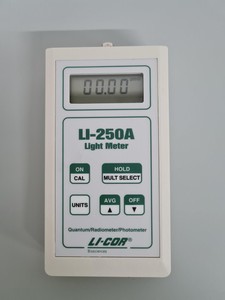 Thumbnail image of LI-COR LI-250A Light Meter & Probe WALZ Model: US-SQS/L