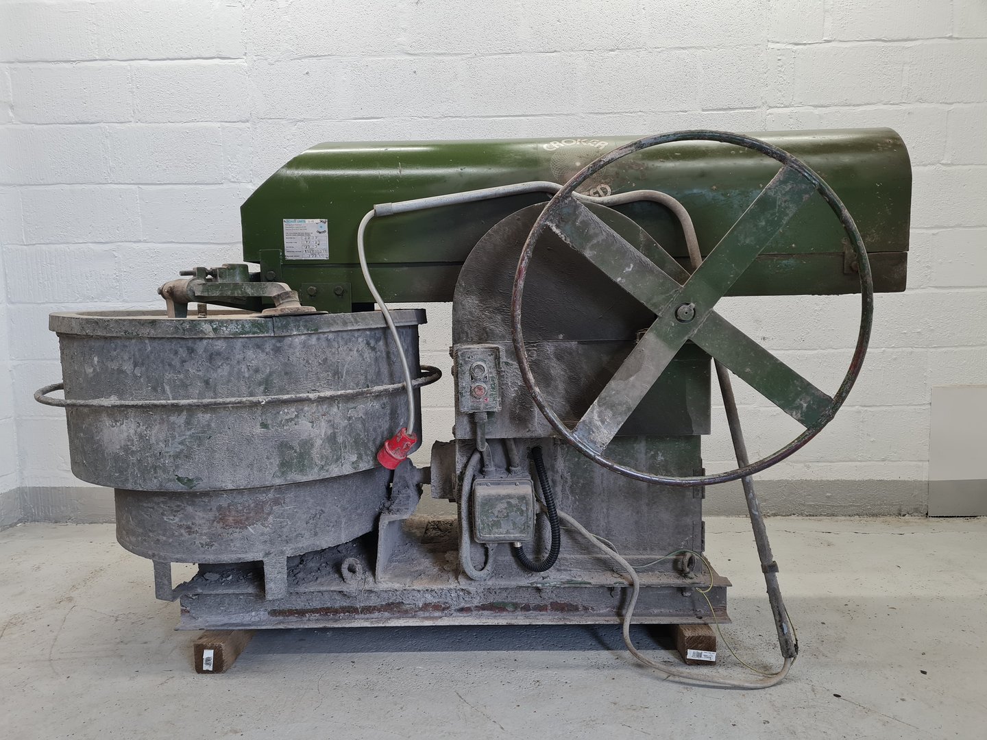 Image of Croker Limited RP100 Rotating Pan Mixer - Concrete - Cement