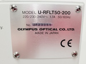 Thumbnail image of Olympus U-RFLT50 Microscope Mercury Bulb Power Supply Lab