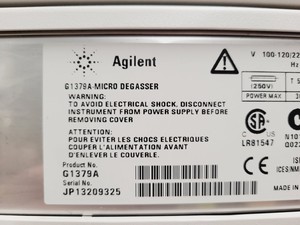 Thumbnail image of Agilent 1100 Series HPLC System  Liquid Chromatography Lab Spares/Repairs