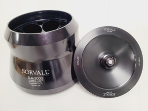 Thumbnail image of Sorvall SLA-3000 Super-Lite Centrifuge Fixed Angle Rotor 6 x 500ml 1200rpm Lab